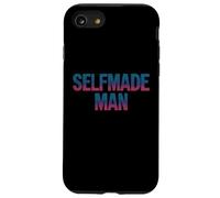 Hombre hecho a sí mismo Orgullo transgénero Identidad fuerte empoderada Carcasa para iPhone SE (2020) / 7 / 8
