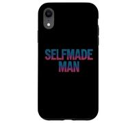 Hombre hecho a sí mismo Orgullo transgénero Identidad fuerte empoderada Carcasa para iPhone XR