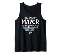 Hombre Hermano Mayor En Proceso 2027 Anuncio De Segundo Embarazo Camiseta sin Mangas