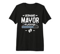 Hombre Hermano Mayor En Proceso 2027 Anuncio Segundo Embarazo Bebé Camiseta Premium