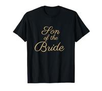 Hombre Hijo de la Novia, Boda & Novia, Tan Script Font Camiseta