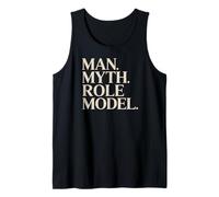 Hombre Hombre Mito Modelo a seguir Padre Papá Mentor Camiseta sin Mangas