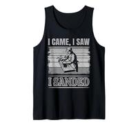 Hombre Humor DE CARPINTERÍA Retro - I Sand, por LO Tanto I A Camiseta sin Mangas