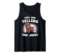 Hombre Humor Divertido para Hombre, Abuelo, Esto y contando Chistes de papá Camiseta sin Mangas