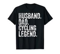 Hombre Husband Dad Cycling Legend Shirt Funny Father's Day Gift Camiseta