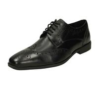 Hombre Hush Puppies Cordones Cuero Vestido Formal Zapatos - Elliot Zapato Oxford