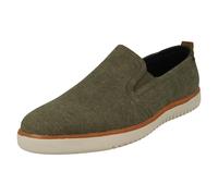 Hombre Hush Puppies Ligero Zapatos Ocasionales Lona - Danny sin Cordones