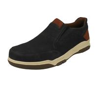 Hombre Hush Puppies Nubuck / Cuero sin Cordones Zapatos Casuales 'Fletcher