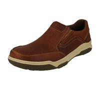 Hush Puppies Zapatos Fletcher Hombre Informal Memoria Espuma Sin Cierres Marrón