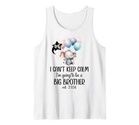 Hombre I Can't Keep Calm I'm Going to Be a Big Brother 2026 Big Bro Camiseta sin Mangas