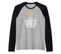 Hombre I Don't Give A FCK - Astronomía geocéntrica Divertida Camiseta Manga Raglan