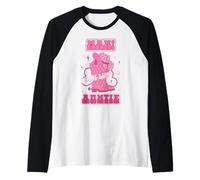 Hombre I Feel Like I'm Auntie Cumpleaños Cowgirl Matching Family Camiseta Manga Raglan