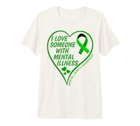 Hombre I Love Someone with Mental Illness - Mental Health Awareness Camiseta Premium