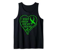 Hombre I Wear Green For My Friend - Mental Health Awareness 2026 Camiseta sin Mangas