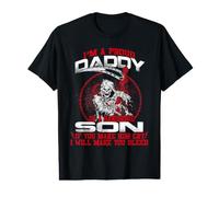 Hombre I'm A Proud Daddy of A Handsome Son For Dad Fathers Day Camiseta gráfica económica