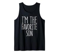 Hombre I'm The Favorite Son Camisa Hombre Niño Niño Favorito Niño Camiseta sin Mangas