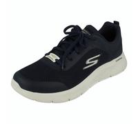 Skechers Go Walk Flex Independent, Zapatillas Hombre, Navy Synthetic Textile, 42 EU