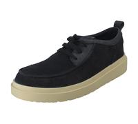 Hombre Informal Clarks ante Cuero Cordones Mocasin Zapatos Ligeros -