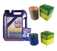 HOMBRE Inspección Set LIQUI MOLY 5L 5W-40 Para Peugeot 106 II 1.1i 1.4i 306