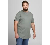 Hombre JACK & JONES Camiseta Básica Talla Grande Manga Corta JJENOA NUEVO