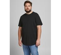 Hombre JACK & JONES Camiseta Básica Talla Grande Manga Corta JJENOA NUEVO