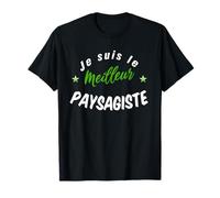 Hombre Je Suis le Meilleur paysagiste Camiseta