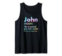 Hombre John Like A Normal Guy Only Cooler Legend King Nombre Camiseta sin Mangas