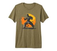 Hombre Karate Guy Sketch para niños Camiseta Premium