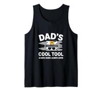 Hombre La genial herramienta para papá: siempre útil, siempre me encantó el papá, el padre Camiseta sin Mangas