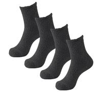 Hombre largo transparente 2 pares de zapatillas cómodas calcetines mullidos calcetines casuales para hombres invierno cálido suave calcetines antideslizantes para regalo belleza marca, Gy2, Talla