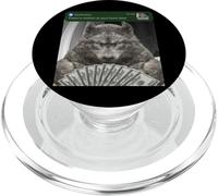 Hombre Lobo Hay Movimiento en tu Puerta Principal Halloween Horror PopSockets PopGrip para MagSafe