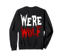 Hombre lobo urbano - Aullido de medianoche estilo graffiti Sudadera