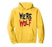Hombre lobo urbano - Aullido de medianoche estilo graffiti Sudadera con Capucha