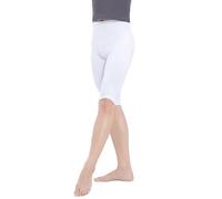 Hombre Mallas de Baile,Cintura Elástica Hasta la Rodilla Shorts para Ballet