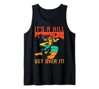 Hombre Marathon Runner It´s A Hill Get Over It Running Camiseta sin Mangas