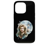 Hombre marítimo Faros Marinero Gaviotas Hombres Nórdico Mujer Carcasa para iPhone 13 Pro