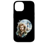 Hombre marítimo Faros Marinero Gaviotas Hombres Nórdico Mujer Carcasa para iPhone 14