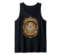 Hombre Masonic_Symbol con Brothers in_Spirit, United in_Purpose Camiseta sin Mangas