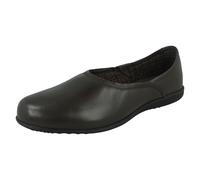'Hombre Maverick' Comodidad Cuero Casa Pantuflas - X2R124