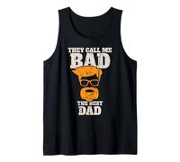 Hombre Me Llaman Malo el Mejor papá - Bester Papa Zum Vatertag Camiseta sin Mangas