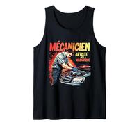 Hombre Mecánico Super Poderes Regalo Artesanía Garaje Camiseta sin Mangas