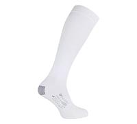 Hombre medicas rodilla antiembolicas medias compresion alta sin puntera con puntera abierta (Green (BK), Large)