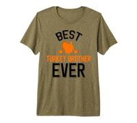Hombre Mejor Hermano de Pavo jamás Divertido dueño de Pavo Camiseta Premium