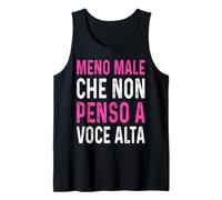 Hombre Meno Macho Che Non Penso A Voce Alta Divertenti ironico Camiseta sin Mangas