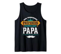 Hombre Mes personnes préférées m'appellent Papa Camiseta sin Mangas