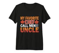 Hombre Mi Chef Favorito Llámame tío Camiseta Premium