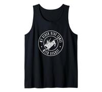 Hombre Mi Otro Paseo Viene con arrepentimiento Divertido Montando toros para Vaquero Camiseta sin Mangas
