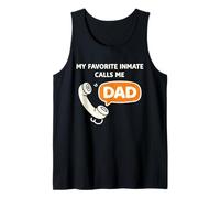 Hombre Mi Recluso Favorito me Llama papá Broma Divertida Camiseta sin Mangas