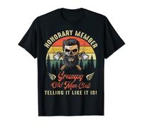 Hombre Miembro Honorario Grumpy Old Men Club Retro Vintage Camiseta