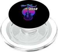 Hombre Mito Leyenda 2018 Nacido Camiseta Guitarra Rock Retro PopSockets PopGrip para MagSafe